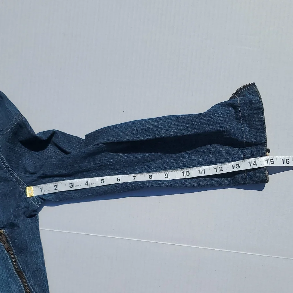 Burberry Girls Blue Denim Jacket Size 12